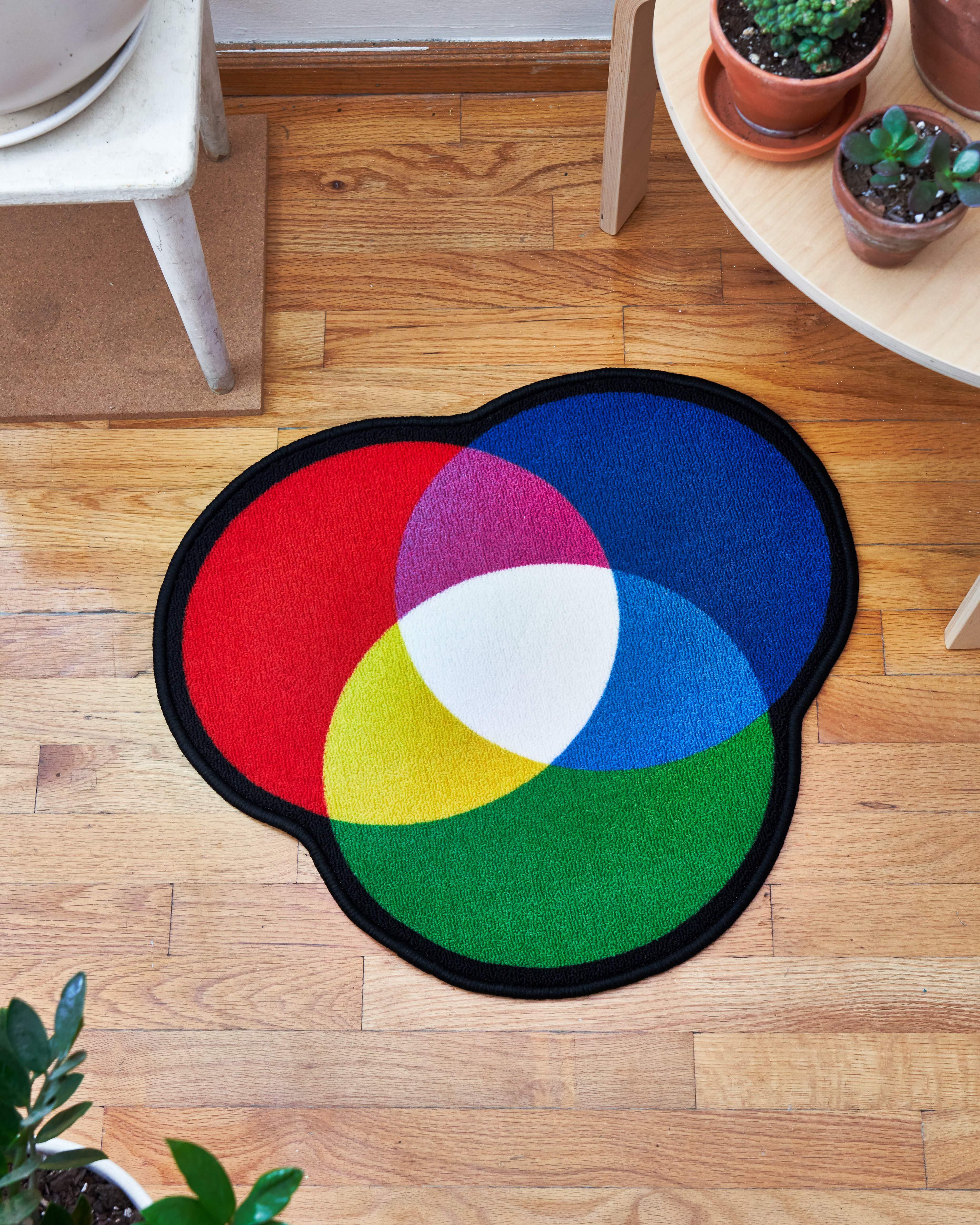 RoyGBiv Logo Mini Rug - Image 3