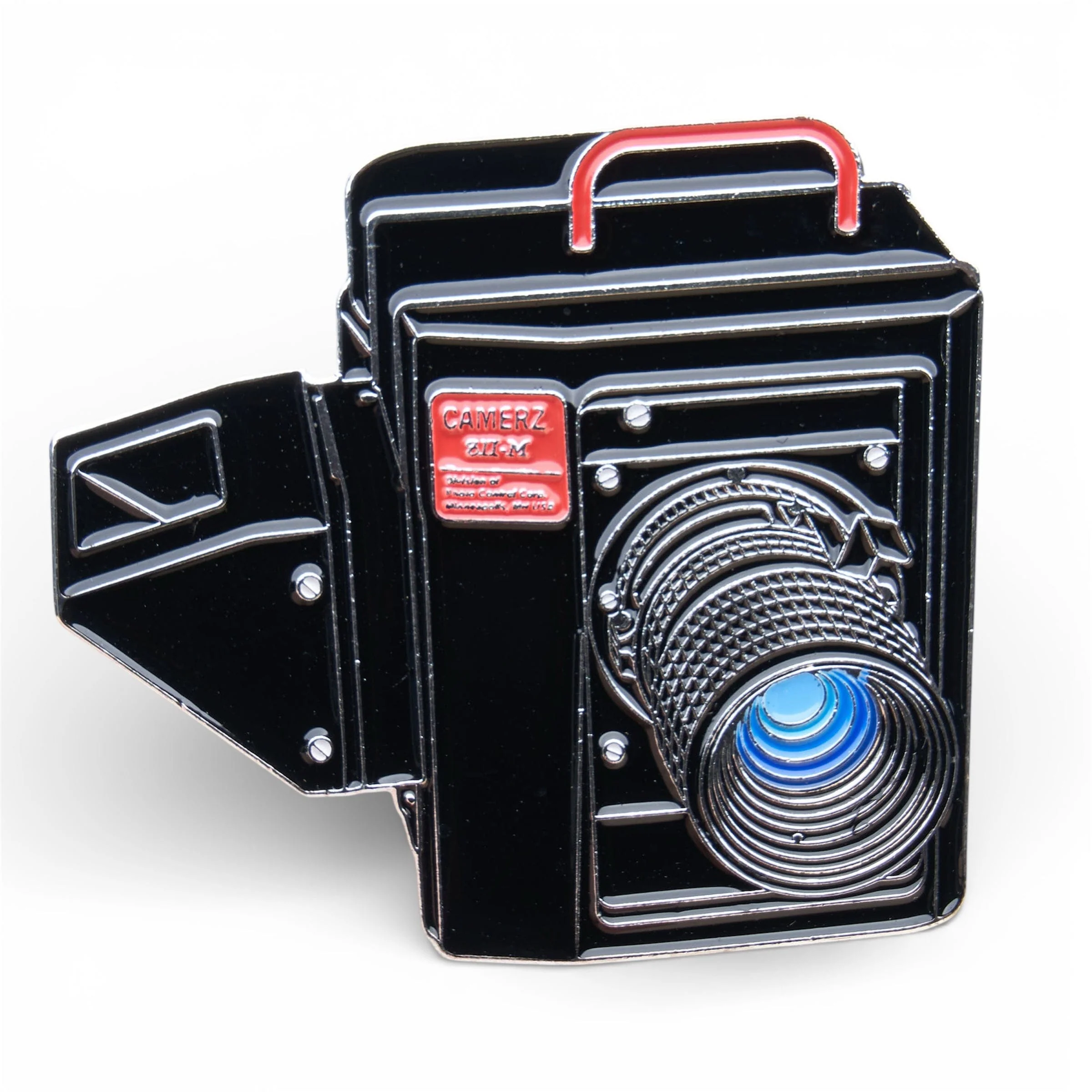 School Picture Large Format Film Camera Pin