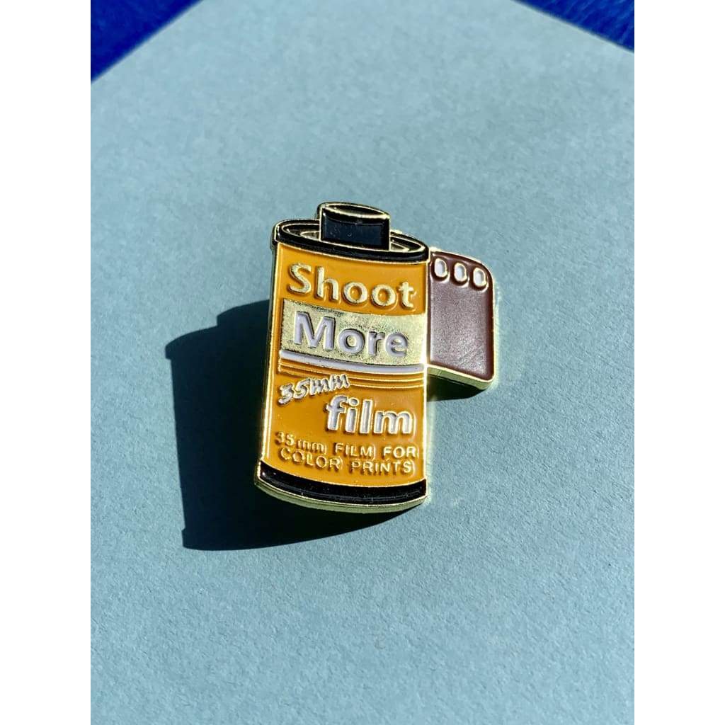 Shoot More 35mm Film Pin - Image 3
