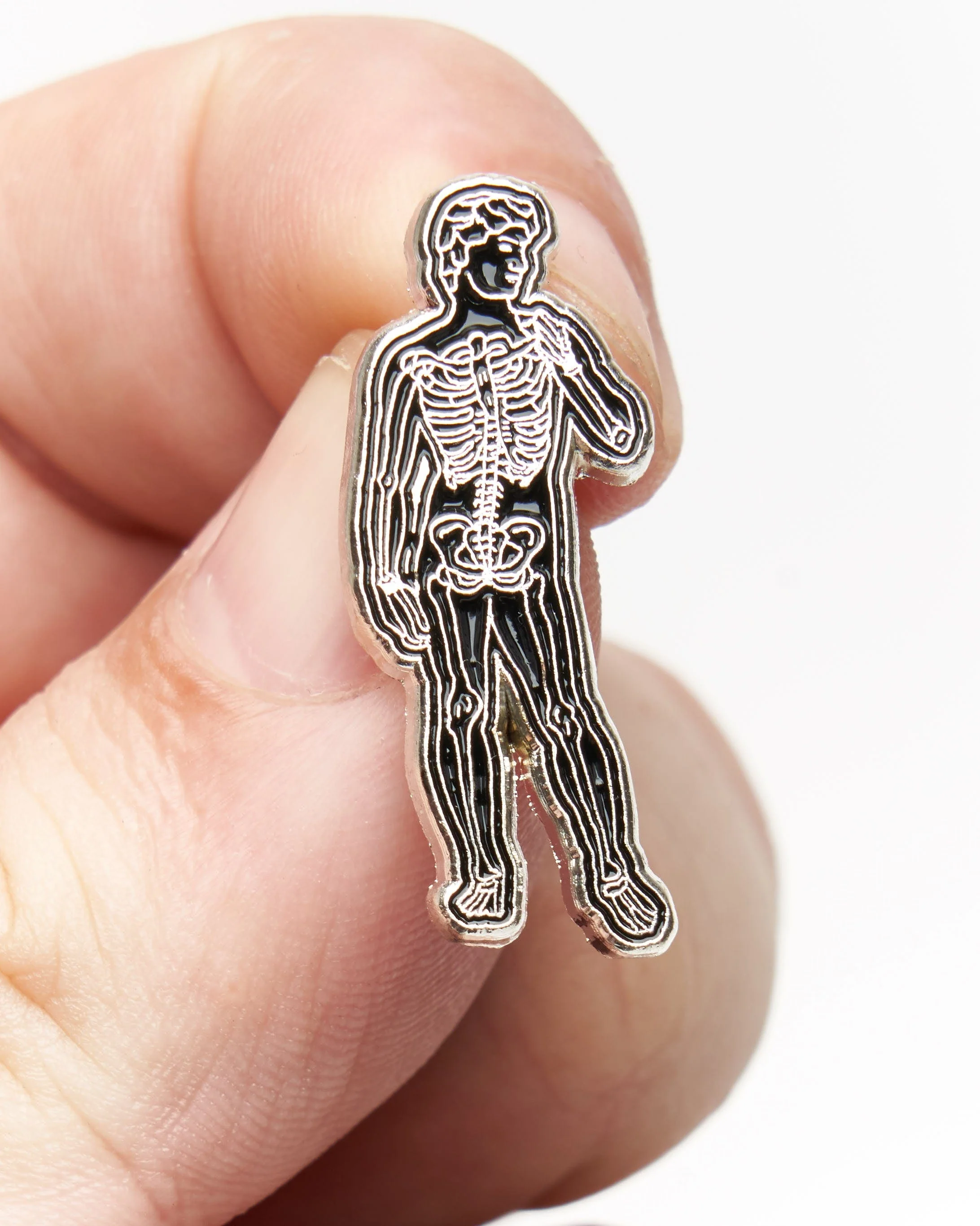 David Sculpture Skeleton Pin - Image 5