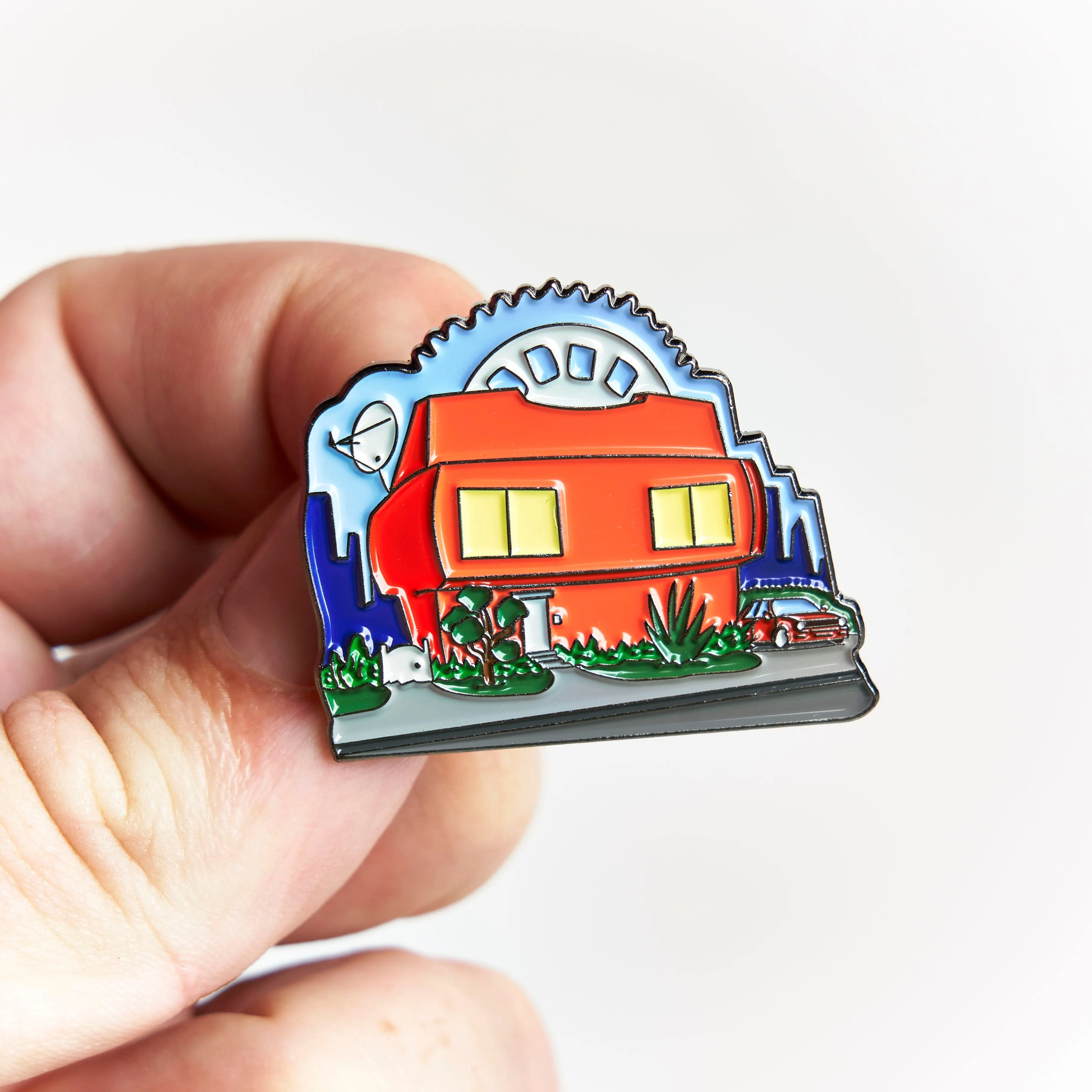 StereoscopeHouse Pin