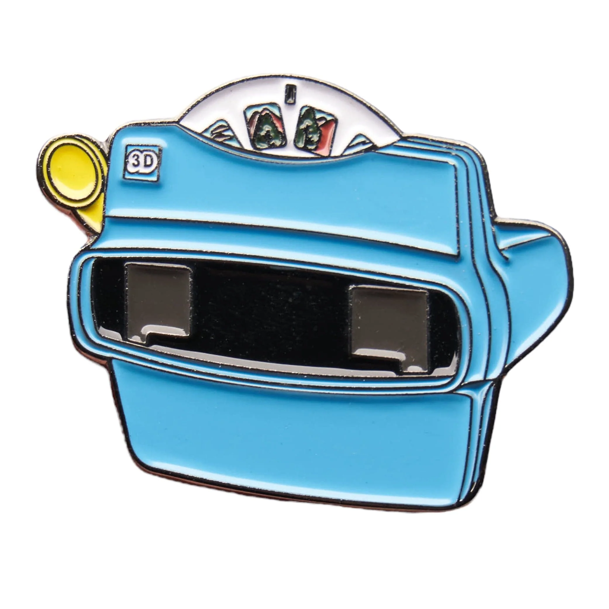 Stereoscope Pin Blue