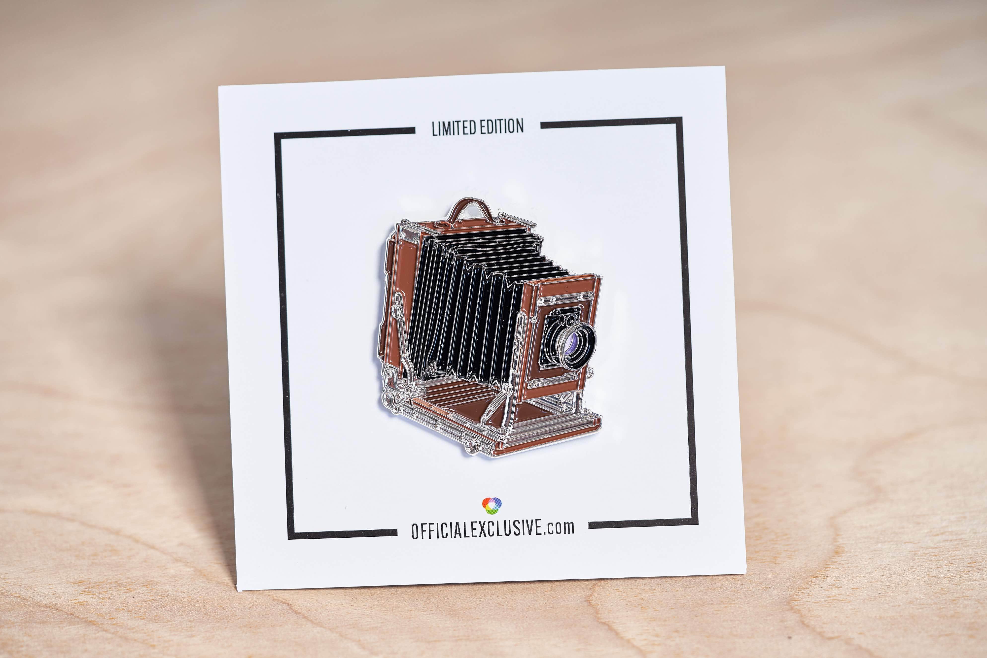 Wooden Large Format Camera Pin - Image 5