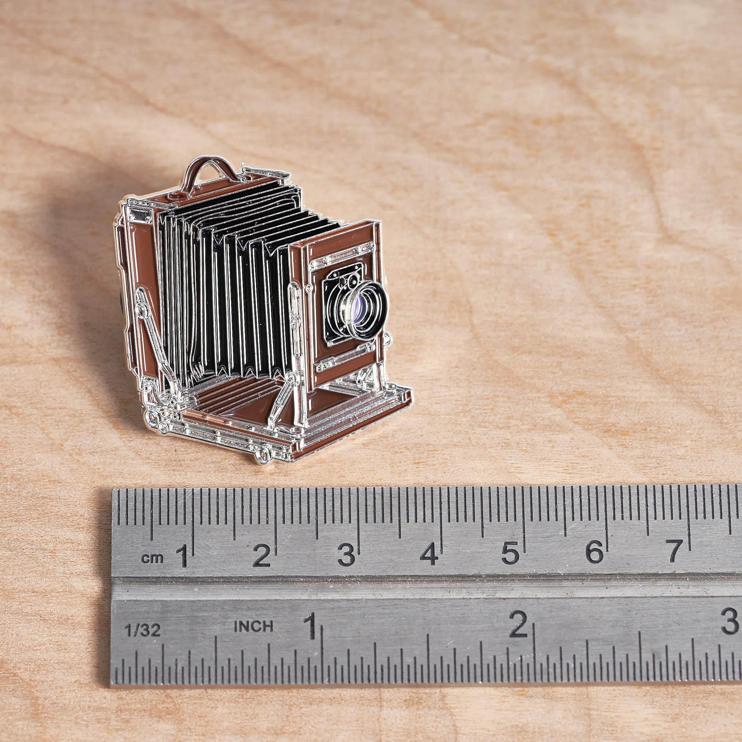 Wooden Large Format Camera Pin - Image 6