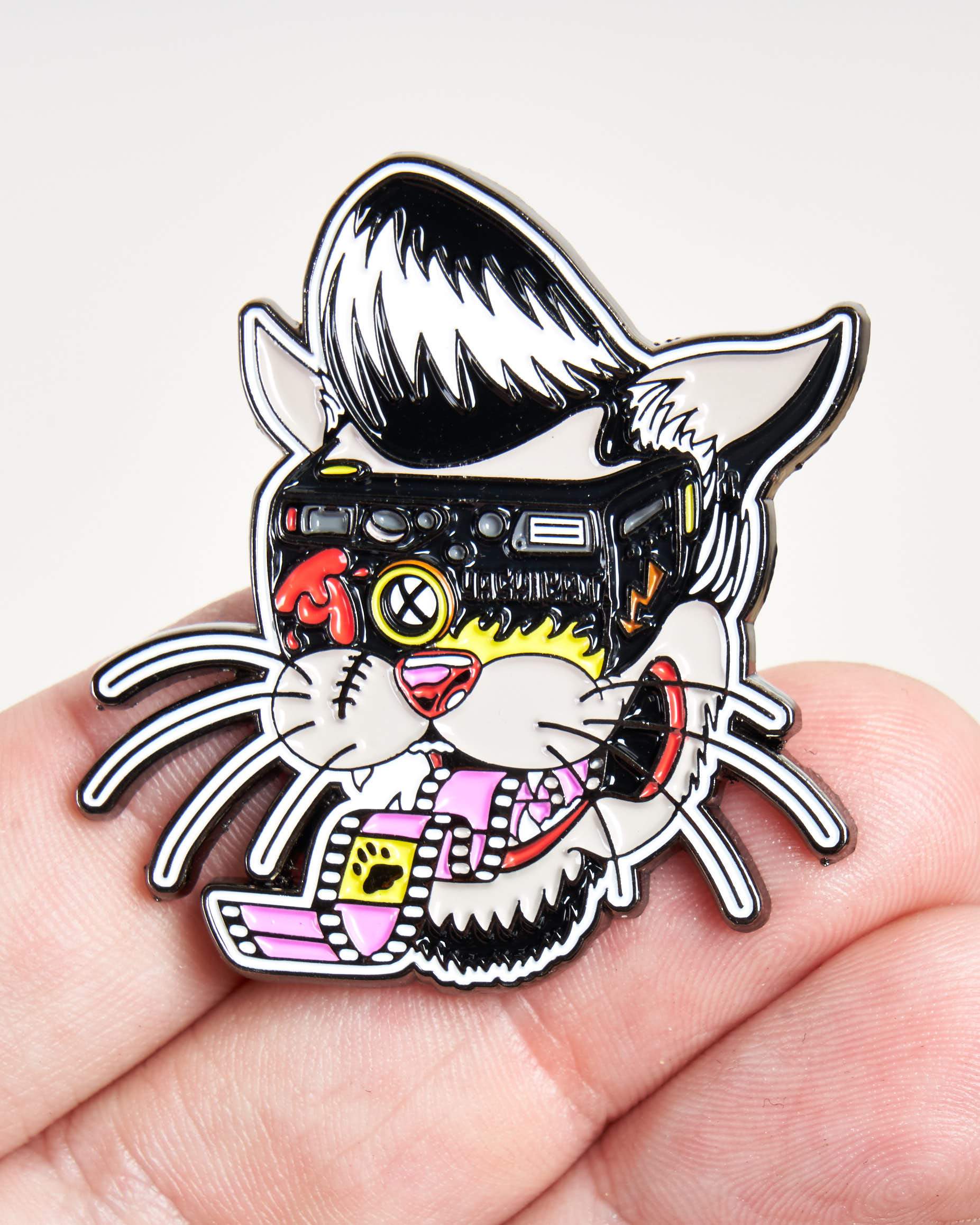 YashiCat Cat Camera Collection Pin #1 - Image 2